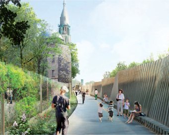 Gentilly – Aménagement de la promenade des berges de l&rsquo;A6a